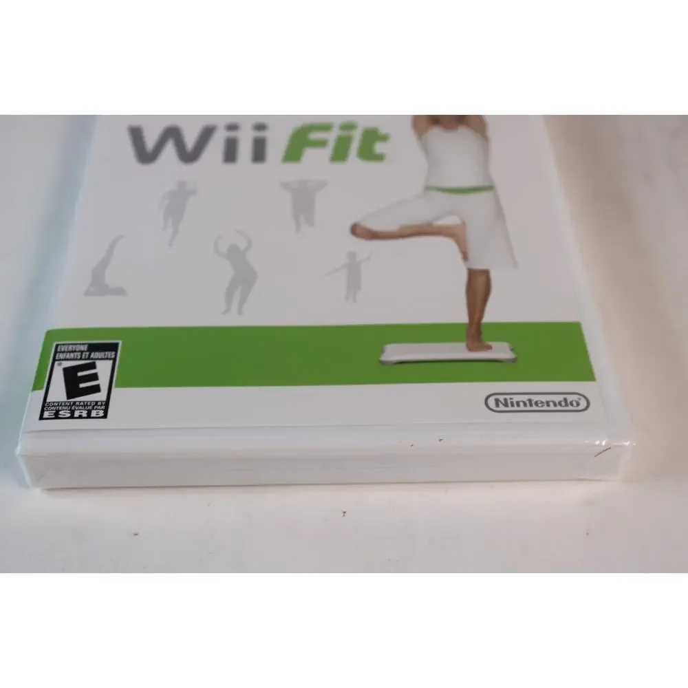 Wii Fit (Nintendo Wii) Brand New and Still sealed - seal has no damage